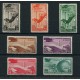 COLONIAS ITALIANAS EMISIONES GENERALES 1934 FUTBOL AEREA SERIE COMPLETA NUEVA CON GOMA RARA 265 EUROS